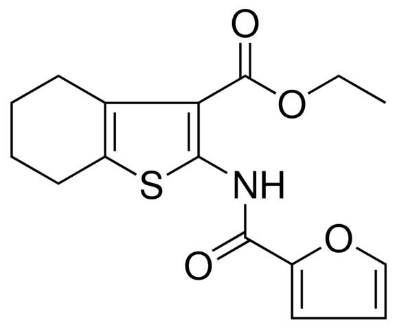 ETHYL 2-(2-FUROYLAMINO)-4,5,6,7-TETRAHYDRO-1-BENZOTHIOPHENE-3-CARBOXYLATE