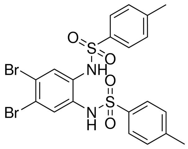 N-(4,5-DIBROMO-2-{[(4-METHYLPHENYL)SULFONYL]AMINO}PHENYL)-4-METHYLBENZENESULFONAMIDE