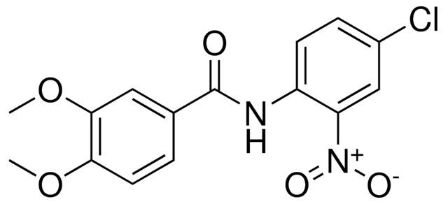 N-(4-CHLORO-2-NITRO-PHENYL)-3,4-DIMETHOXY-BENZAMIDE