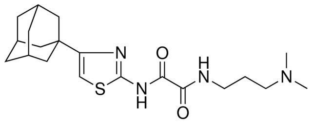 N-(4-ADAMANTAN-1-YL-THIAZOL-2-YL)-N'-(3-DIMETHYLAMINO-PROPYL)-OXALAMIDE