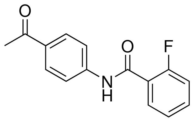 N-(4-ACETYLPHENYL)-2-FLUOROBENZAMIDE