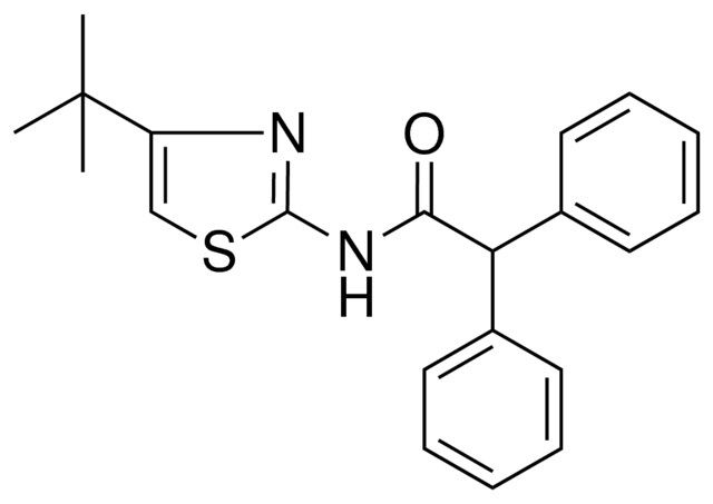 N-(4-TERT-BUTYL-THIAZOL-2-YL)-2,2-DIPHENYL-ACETAMIDE