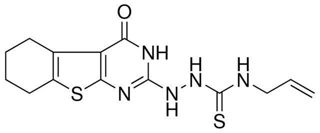 N-ALLYL-2-(4-OXO-3,4,5,6,7,8-HEXAHYDRO[1]BENZOTHIENO[2,3-D]PYRIMIDIN-2-YL)HYDRAZINECARBOTHIOAMIDE