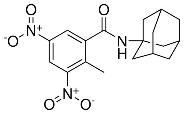 N-ADAMANTAN-1-YL-2-METHYL-3,5-DINITRO-BENZAMIDE