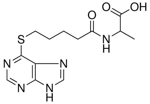 N-(5-(9H-PURIN-6-YLTHIO)PENTANOYL)ALANINE