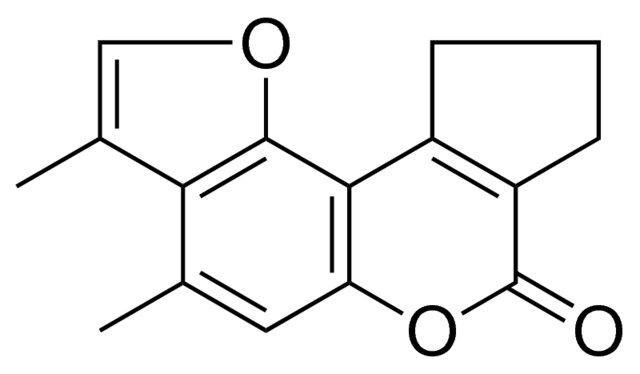 3,4-DIMETHYL-9,10-DIHYDRO-8H-1,6-DIOXA-DICYCLOPENTA(A,H)NAPHTHALEN-7-ONE