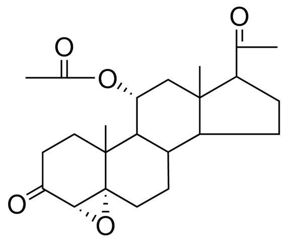 4-ALPHA,5-EPOXY-3,20-DIOXO-5-ALPHA-PREGNAN-11-ALPHA-YL ACETATE