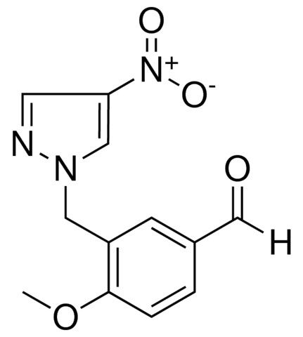 4-METHOXY-3-(4-NITRO-PYRAZOL-1-YLMETHYL)-BENZALDEHYDE