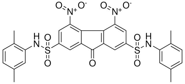 4,5-DINITRO-9-OXO-9H-FLUORENE-2,7-DISULFONIC ACID BIS-[(2,5-DIMETHYL-PH)-AMIDE]