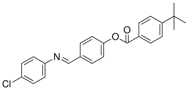 4-TERT-BUTYL-BENZOIC ACID 4-((4-CHLORO-PHENYLIMINO)-METHYL)-PHENYL ESTER