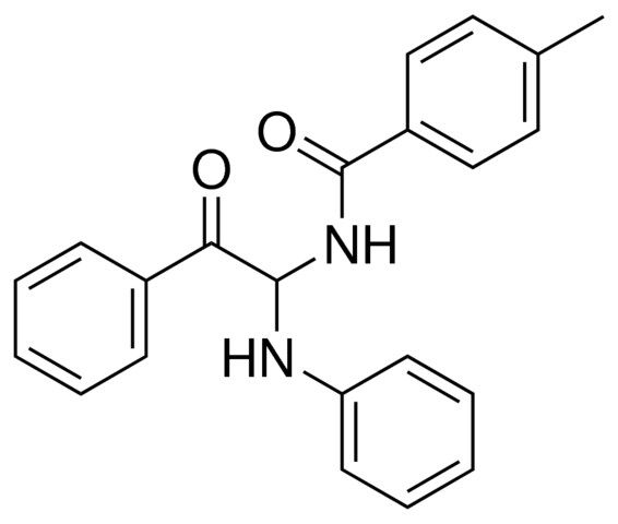 4-METHYL-N-(2-OXO-2-PHENYL-1-PHENYLAMINO-ETHYL)-BENZAMIDE