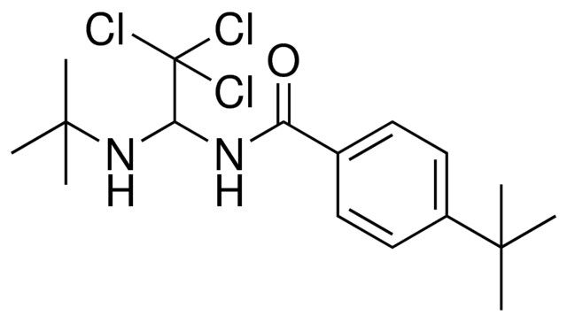 4-TERT-BUTYL-N-(1-TERT-BUTYLAMINO-2,2,2-TRICHLORO-ETHYL)-BENZAMIDE