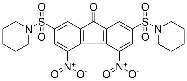 4,5-DINITRO-2,7-BIS-(PIPERIDINE-1-SULFONYL)-FLUOREN-9-ONE