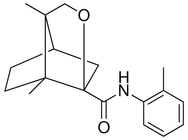 6,7-DIMETHYL-4-OXA-TRICYCLO(4.3.0.0(3,7))NONANE-3-CARBOXYLIC ACID O-TOLYLAMIDE