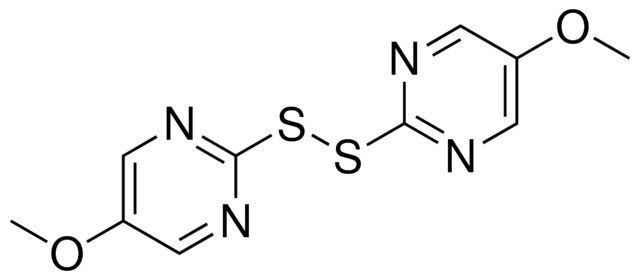 5-METHOXY-2-[(5-METHOXY-2-PYRIMIDINYL)DISULFANYL]PYRIMIDINE