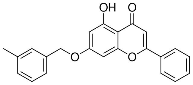 5-HYDROXY-7-((3-METHYLBENZYL)OXY)-2-PHENYL-4H-CHROMEN-4-ONE