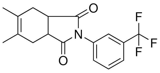 5,6-DIMETHYL-2-(3-TRIFLUOROMETHYL-PH)-3A,4,7,7A-TETRAHYDRO-ISOINDOLE-1,3-DIONE