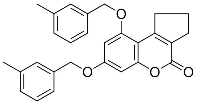 7,9-BIS-(3-METHYL-BENZYLOXY)-2,3-DIHYDRO-1H-CYCLOPENTA(C)CHROMEN-4-ONE