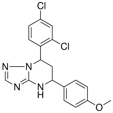 7-(2,4-DICHLORO-PH)-5-(4-MEO-PH)-4,5,6,7-4H-(1,2,4)TRIAZOLO(1,5-A)PYRIMIDINE