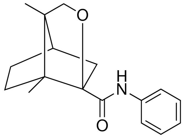 6,7-DIMETHYL-4-OXA-TRICYCLO(4.3.0.0(3,7))NONANE-3-CARBOXYLIC ACID PHENYLAMIDE