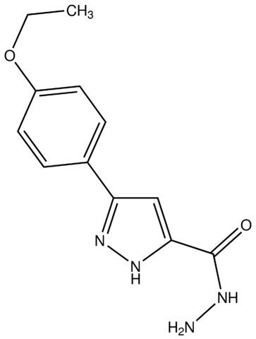 3-(4-Ethoxyphenyl)-1<i>H</i>-pyrazole-5-carbohydrazide