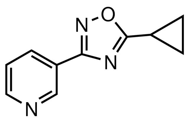 3-(5-(Cyclopropyl-1,2,4-oxadiazol-3-yl)pyridine