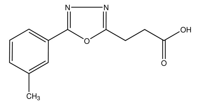 3-(5-<i>m</i>-Tolyl-1,3,4-oxadiazol-2-yl)propanoic acid