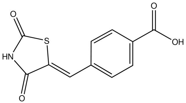 4-[(2,4-Dioxo-1,3-thiazolidin-5-ylidene)methyl]benzoic acid