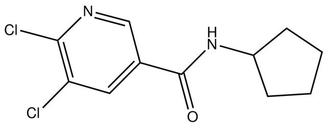 5,6-Dichloro-<i>N</i>-cyclopentylpyridine-3-carboxamide