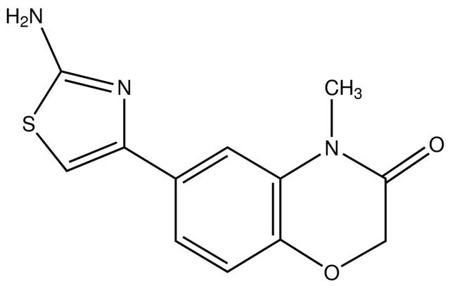 6-(2-Aminothiazol-4-yl)-4-methyl-2<i>H</i>-benzo[<i>b</i>][1,4]oxazin-3(4<i>H</i>)-one