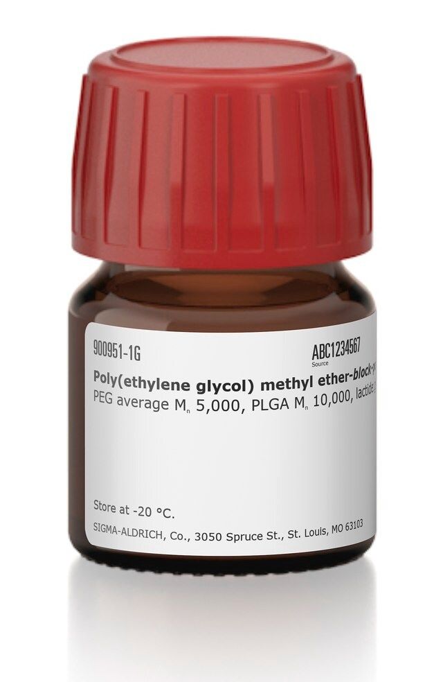 Poly(ethylene glycol) methyl ether-<i>block</i>-poly(lactide-<i>co</i>-glycolide)