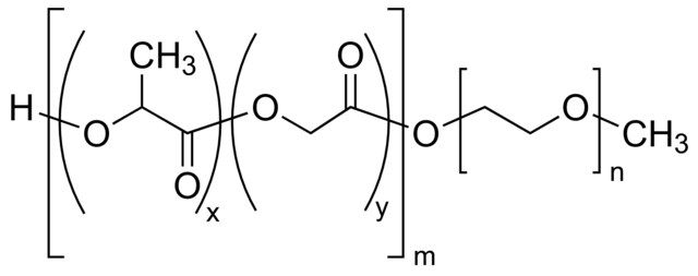 Poly(ethylene glycol) methyl ether-<i>block</i>-poly(lactide-<i>co</i>-glycolide)