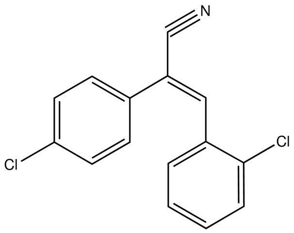 (<i>E</i>)-3-(2-Chlorophenyl)-2-(4-chlorophenyl)acrylonitrile