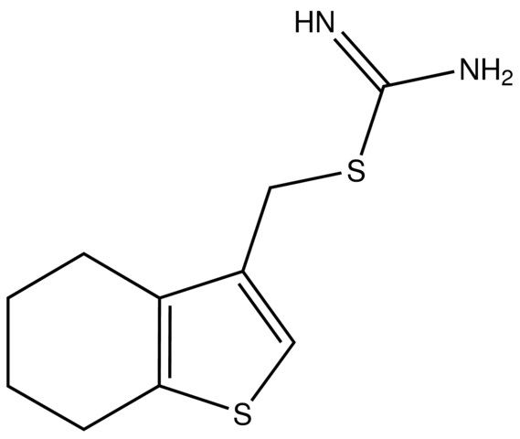 (4,5,6,7-Tetrahydrobenzo[<i>b</i>]thiophen-3-yl)methyl carbamimidothioate