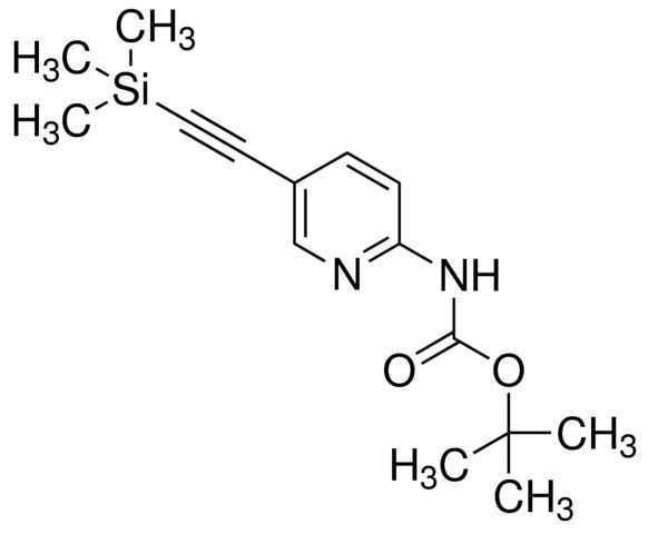 (5-Trimethylsilanylethynyl-pyridin-2-yl)-carbamic acid tert-butyl ester