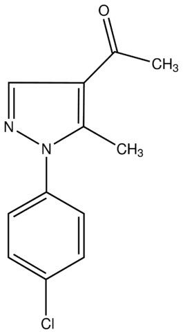 1-(1-(4-Chlorophenyl)-5-methyl-1<i>H</i>-pyrazol-4-yl)ethanone