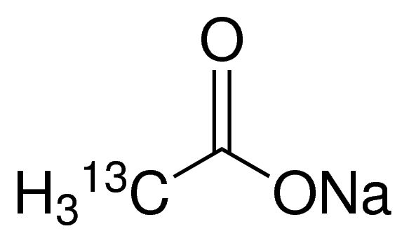 Sodium acetate-2-<sup>13</sup>C