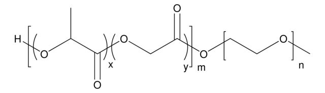 Poly(ethylene glycol) methyl ether-<i>block</i>-poly(lactide-<i>co</i>-glycolide)