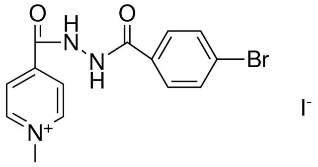 4-(N'-(4-BROMO-BENZOYL)-HYDRAZINOCARBONYL)-1-METHYL-PYRIDINIUM, IODIDE