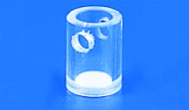 Sample diffusion discs for LC columns