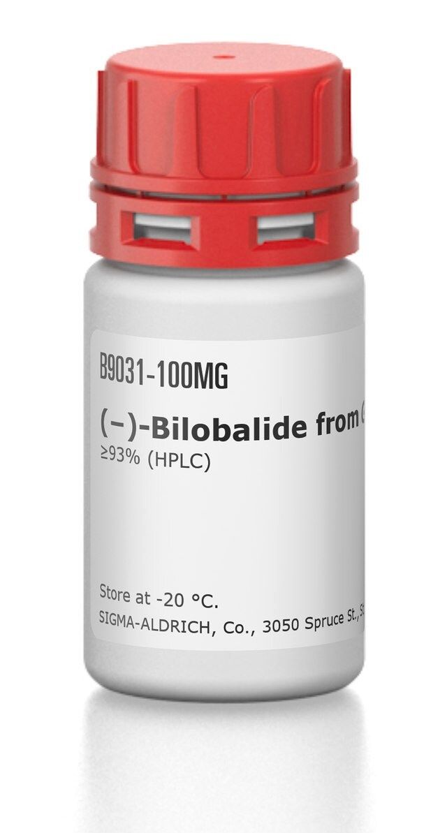 (-)-Bilobalide from <i>Ginkgo biloba</i> leaves