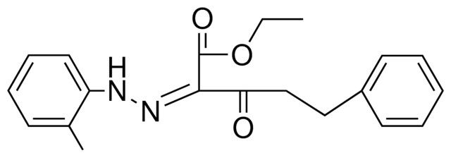 3-OXO-5-PHENYL-2-(O-TOLYL-HYDRAZONO)-PENTANOIC ACID ETHYL ESTER