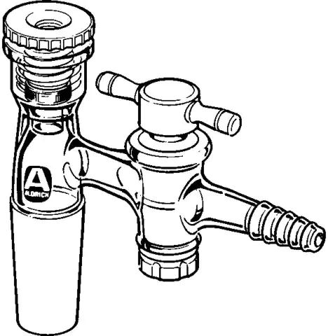 Tubing adapter with Torion<sup>TM</sup> connection and stopcock