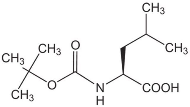 Boc-Leu-OH . H<sub>2</sub>O