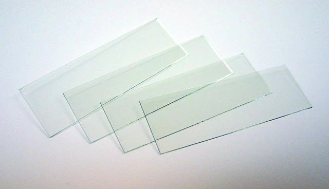 Indium tin oxide coated glass slide, rectangular