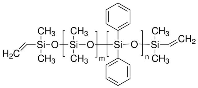 Poly(dimethylsiloxane-<i>co</i>-diphenylsiloxane), divinyl terminated