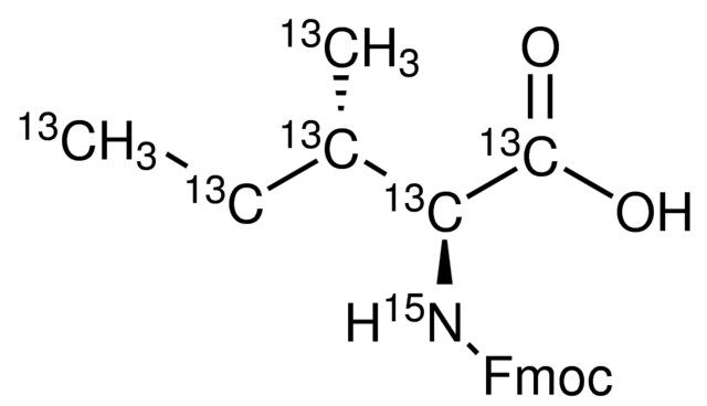 Fmoc-Ile-OH-<sup>13</sup>C<sub>6</sub>,<sup>15</sup>N