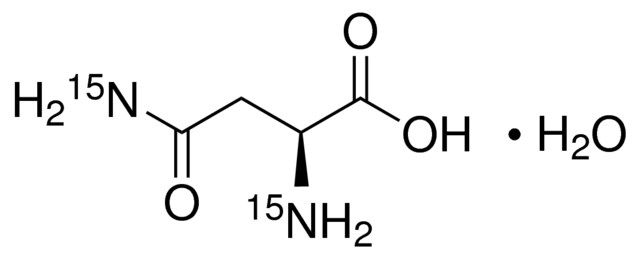 <sc>L</sc>-Asparagine-<sup>15</sup>N<sub>2 </sub> monohydrate