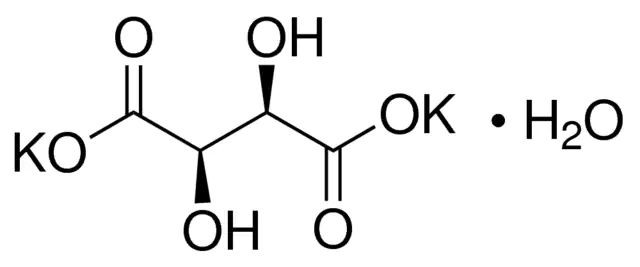 Potassium tartrate dibasic hemihydrate