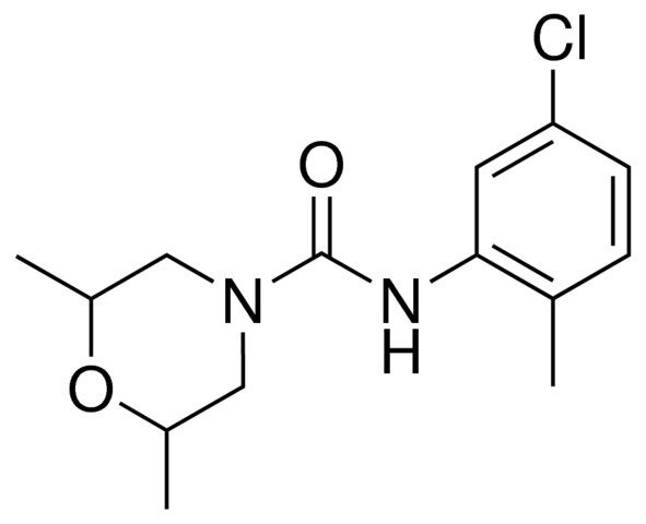 4-(N-(5-CHLORO-2-METHYLPHENYL)CARBAMOYL)-2,6-DIMETHYLMORPHOLINE